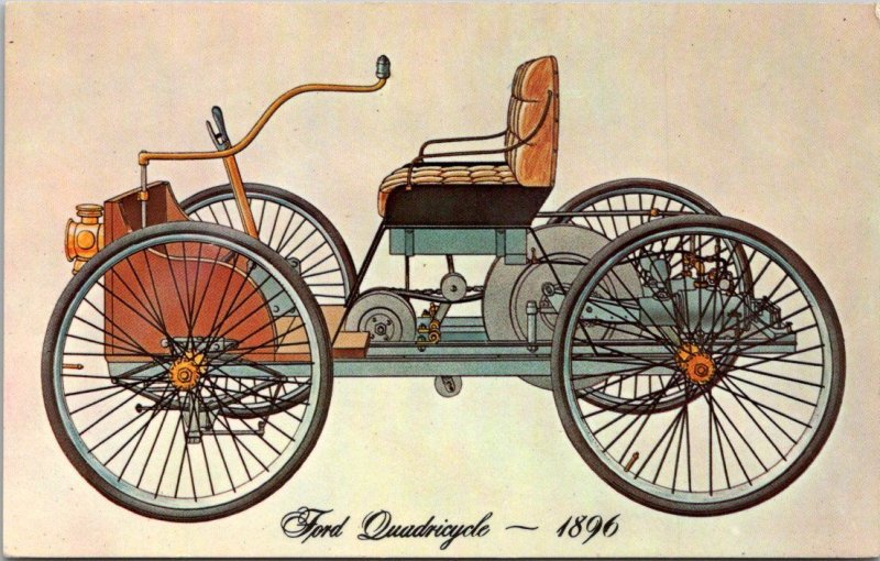 Cars 1896 Ford Quadricycle