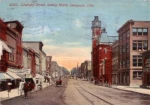 1912 Sandusky Street Looking North, DEELAWARE, OH