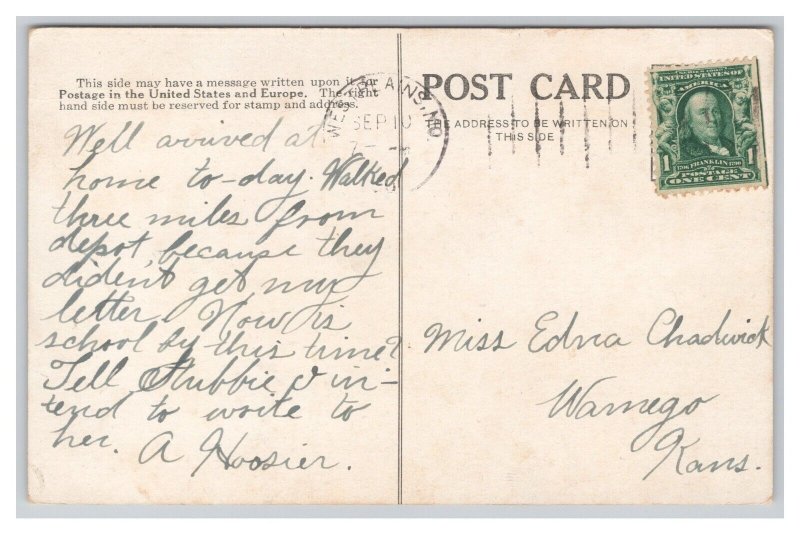 West Plains MO. Missouri West Plains College Postcard