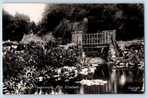 Port Elizabeth Gqeberha South Africa Postcard Happy Valley c1930's RPPC Photo