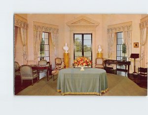 Postcard Drawing Room, Monticello, Charlottesville, Virginia