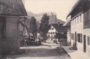 Germany Garmisch-Partenkirchen St Florian Platz gegen die Zugspitze