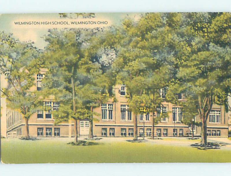 Linen HIGH SCHOOL Wilmington Ohio OH k0352