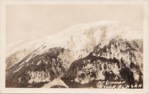 Alaska Mount Lincoln Real Photo