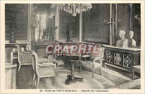 Old Postcard Fontainebleau Palace Office of the Abdication