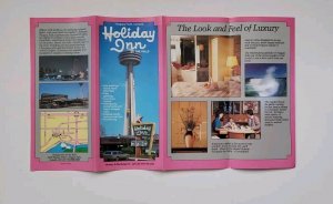 Holiday Inn Hotel Niagara Falls, Canada  Brochure, Murray & Buchanan St 1980s?