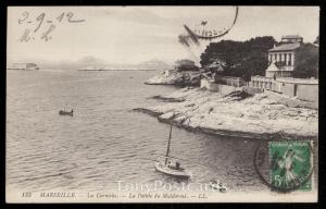 Marseille - La Corniche - La Pointe de Maldorme