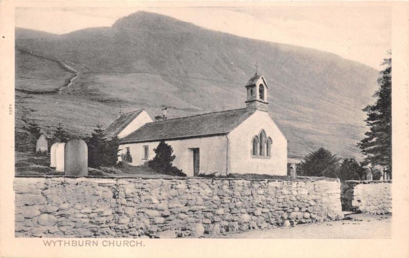 THIRLMERE CUMBRIA UK WYTHBURN CHURCH~PEACOCK PLATINO PHOTO POSTCARD