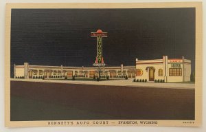 Bennett's Auto Court Evanston Wyoming 