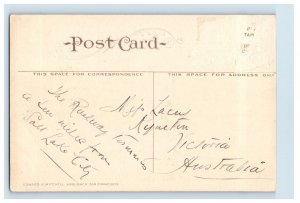 Vintage Twenty Fourth Street Ogden Utah Postcard P220E