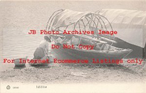 Italy, Idillio, Positano, Woman Washing Clothes, Wehrli No 19000