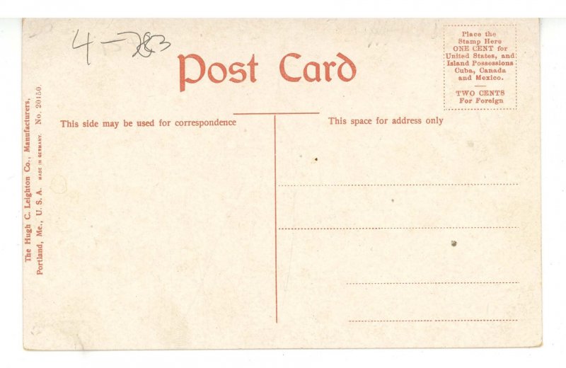 NH - Rye Beach. Lovers Lane, The Old Mill