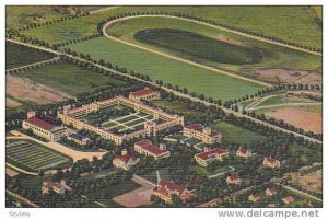 Air View, New Mexico Military Institute, Roswell, New Mexico, 30-40s