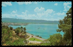 Overlooking Montego Bay - Dominion Of Jamaica