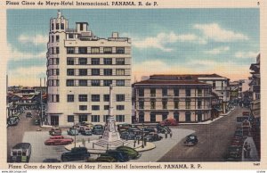 PANAMA, 1930-1940s; Plaza Cinco De Mayo Hotel International