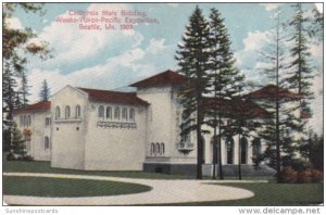 Washington Seattle California State Building Alaska-Yukon-Pacific Expo 1909