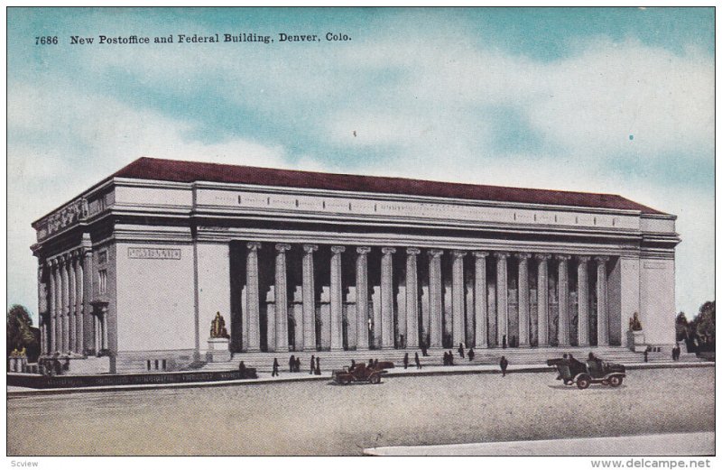 DENVER, Colorado; New Postoffice and Federal Building, 00-10s