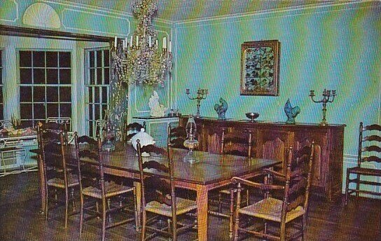 Dining Room Of The Big House At Malabar Farm Mansfield Ohio