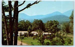 HIAWASEE, GA Georgia ~  HOLLY HILL TRAILER VILLAGE 1971 Towns County Postcard