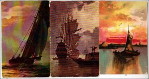 3 - Scenes with Sailing Ships