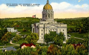 KY - Frankfort. State Capitol & Governor's Mansion