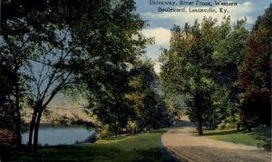 Driveway, River Front, Western Boulevard - Louisville, KY