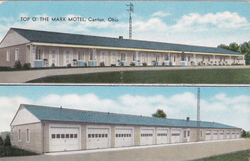 Ohio Canton Top O' The Mark Motel sk7333