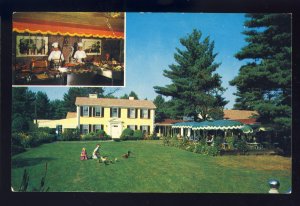 Foxboro, Massachusetts/MA Postcard, The Lord Fox Restaurant, US Route 1