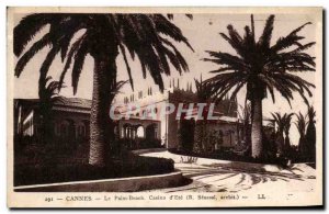 Old Postcard Cannes Palm Beach Casino d & # 39Ete