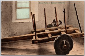 CA-California, Oxcart Relic of Spanish, Heritage Transportation Method, Postcard
