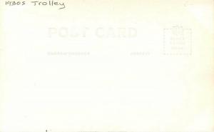 Autos Hopkins Hotel San Francisco California 1930s Trolley RPPC Postcard 425