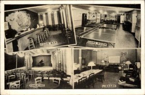 New York City West 43rd St. American Theatre Wing Merchant Seamen's Club PC