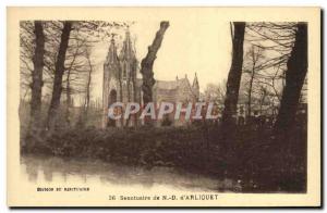 Old Postcard Sanctuary ND of Arliquet