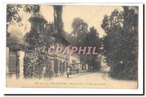 Billancourt Old Postcard Henri Hamlet House of guard