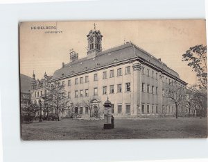 Postcard Universität, Heidelberg, Germany