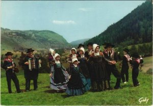 CPM La Bourree de Murat - Groupe Folklorique - Haute-Auvergne (1117301)