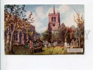 3173634 UK Bedfordshire Elstow church cemetery Vintage TUCK PC