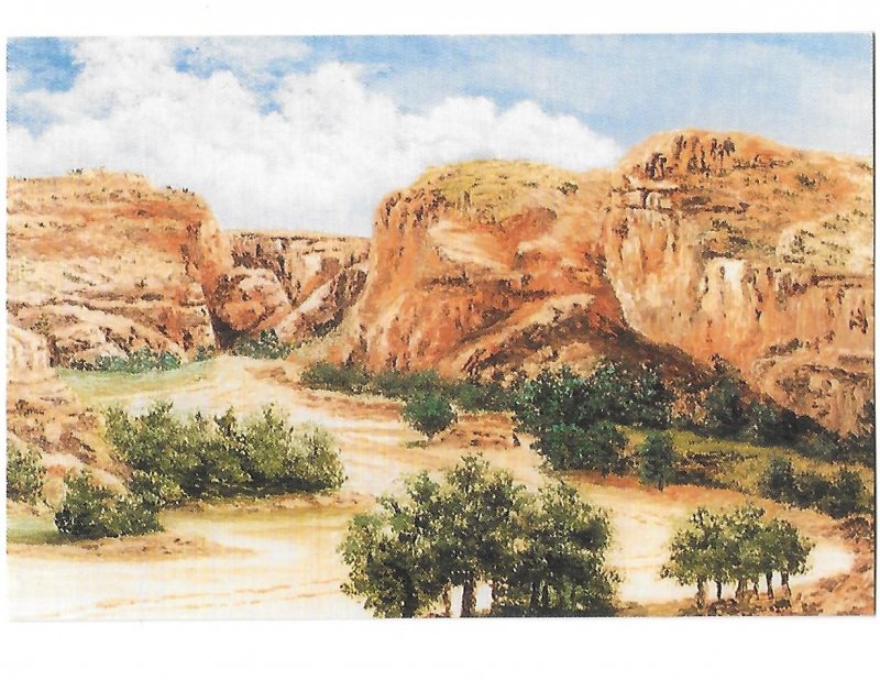 Turkey Run Navajo Country from Original Oil Painting William Mewhinney