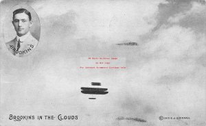 1910 Harvard Boston Aero Meet, Walter R. Brookins in the Clouds, 1910 PM