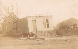 Chicago Illinois House Ruins Real Photo Antique Postcard K43639