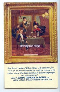 su3333 - Advert John Dewar Whiskey - postcard - Tucks Celebrated Posters no 1501