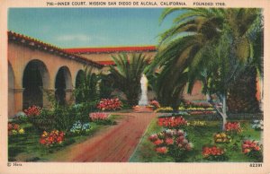 c.1930's The Mission San Diego De Alcala California Postcard 2T7-124