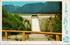 Cleveland Dam North Vancouver BC British Columbia Unused WJ Gibbons Postcard G64