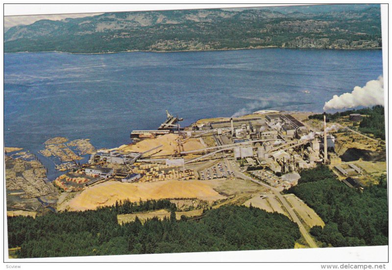 Elk Falls Pulp & Paper Mill , Vancouver Island , B.C. , Canada , 50-60s