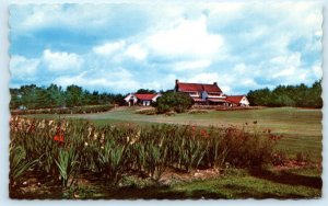 MOUNT VERNON, Maine ME ~ Elizabeth Arden's MAINE CHANCE FARM 1950-60s Postcard