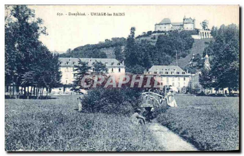 Old Postcard Dauphine Uriage les Bains