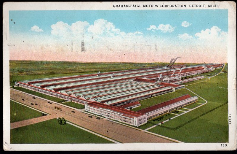 3820) MI DETROIT Graham-Paige Motors Corporation Main Plant - pm1936 - WB