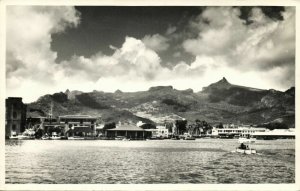 mauritius, PORT LOUIS, La Rade, Roadstead (1956) RPPC