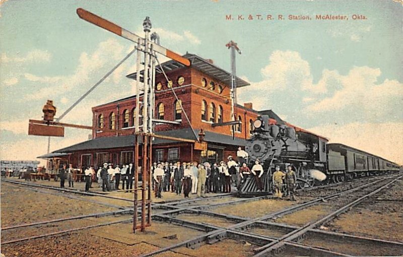 M.K And T.R.R. Station - McAlester, Oklahoma OK