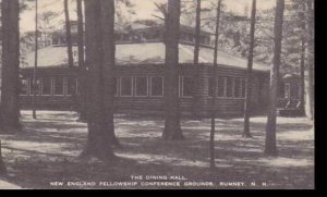 New Hampshire Rumney Dining Hall New England Fellowship Conference Grounds Ar...